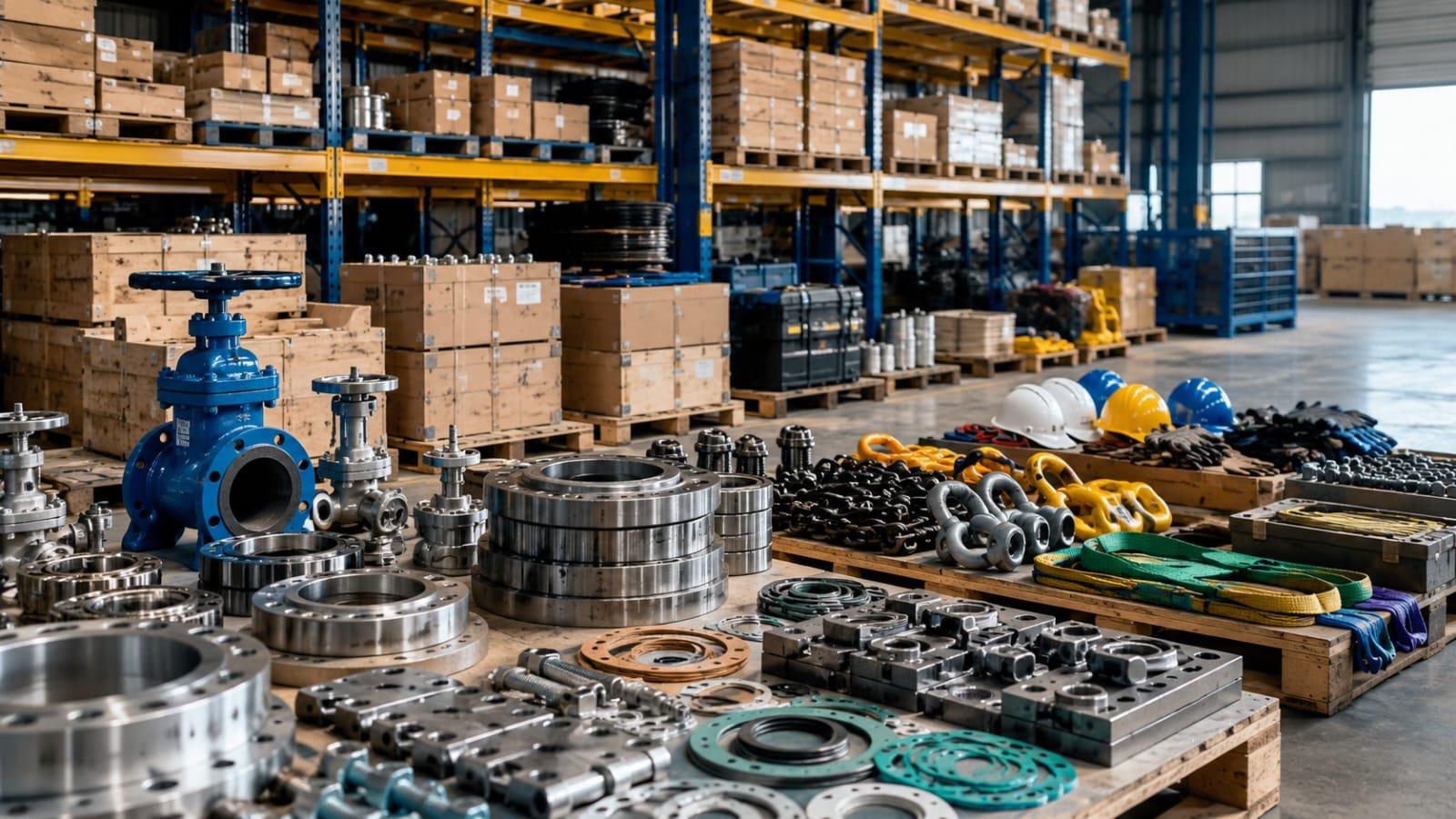 Fornecimento industrial — instalações apoiadas pela TECNOSTEEL